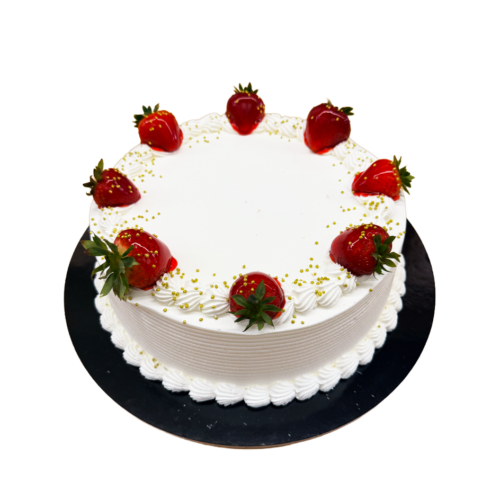 Vanilla Sponge - Strawberry + Vanilla Chantilly