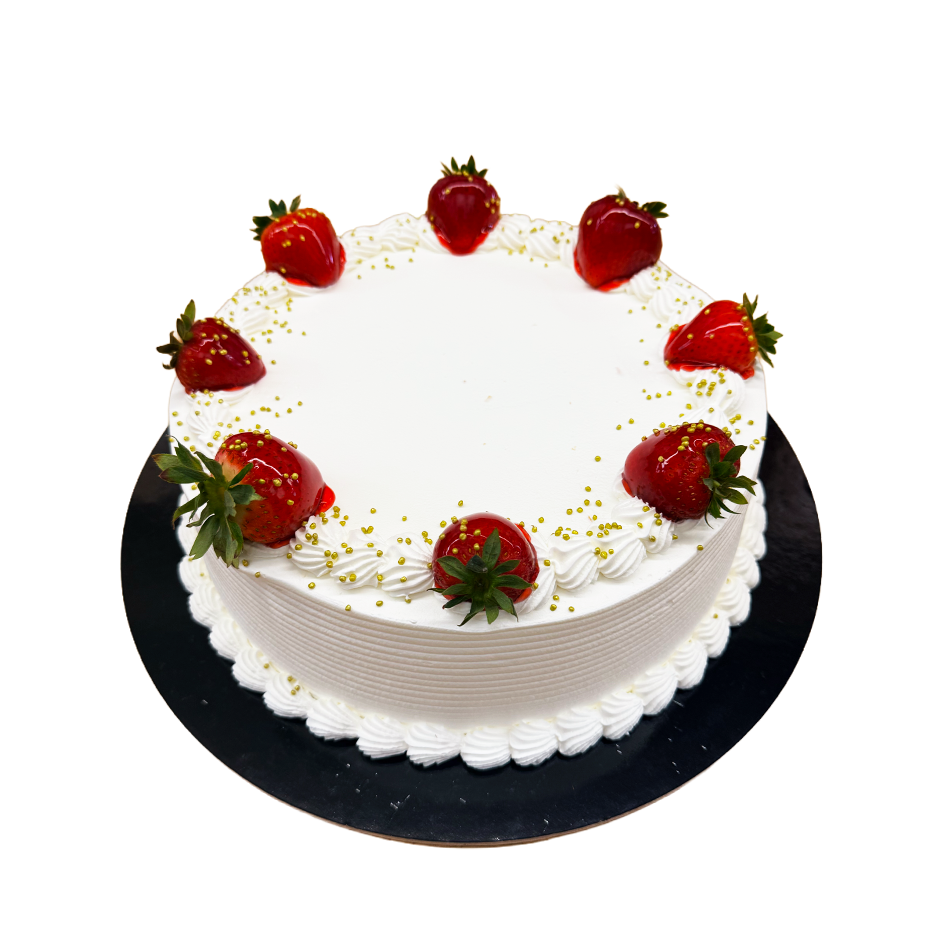 Vanilla Sponge - Strawberry + Vanilla Chantilly